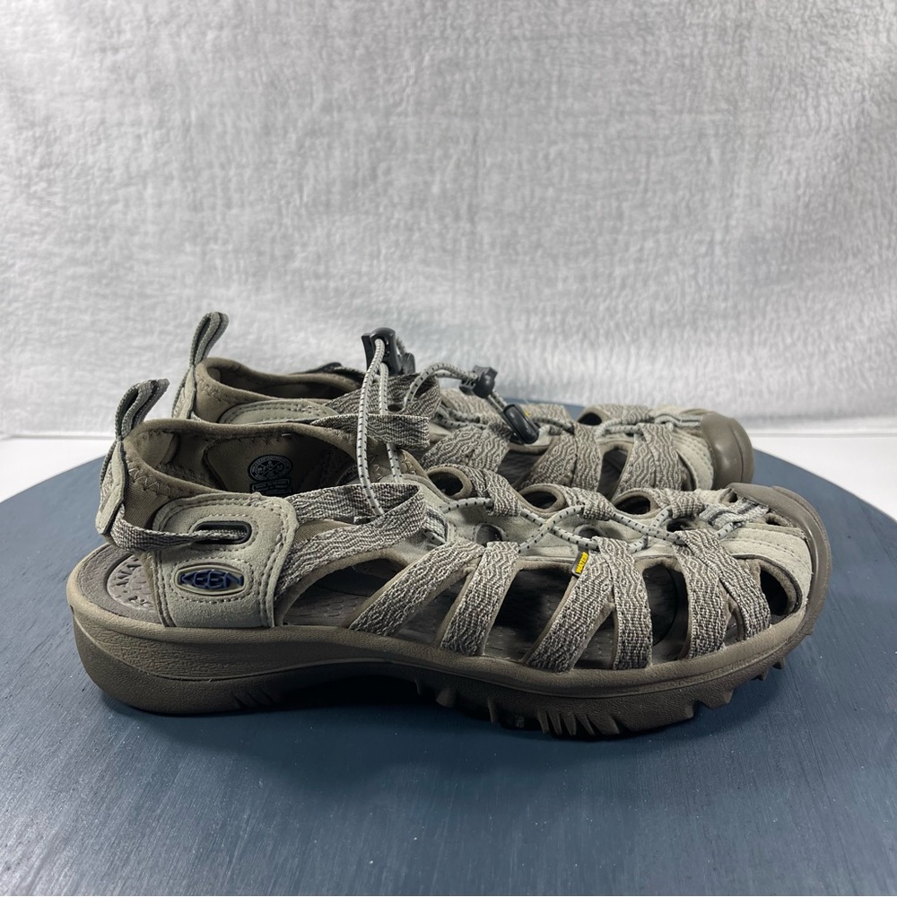 Keen | Whisper Waterproof Sandals Agate Gray/Opal Blue Size 8 Hiking